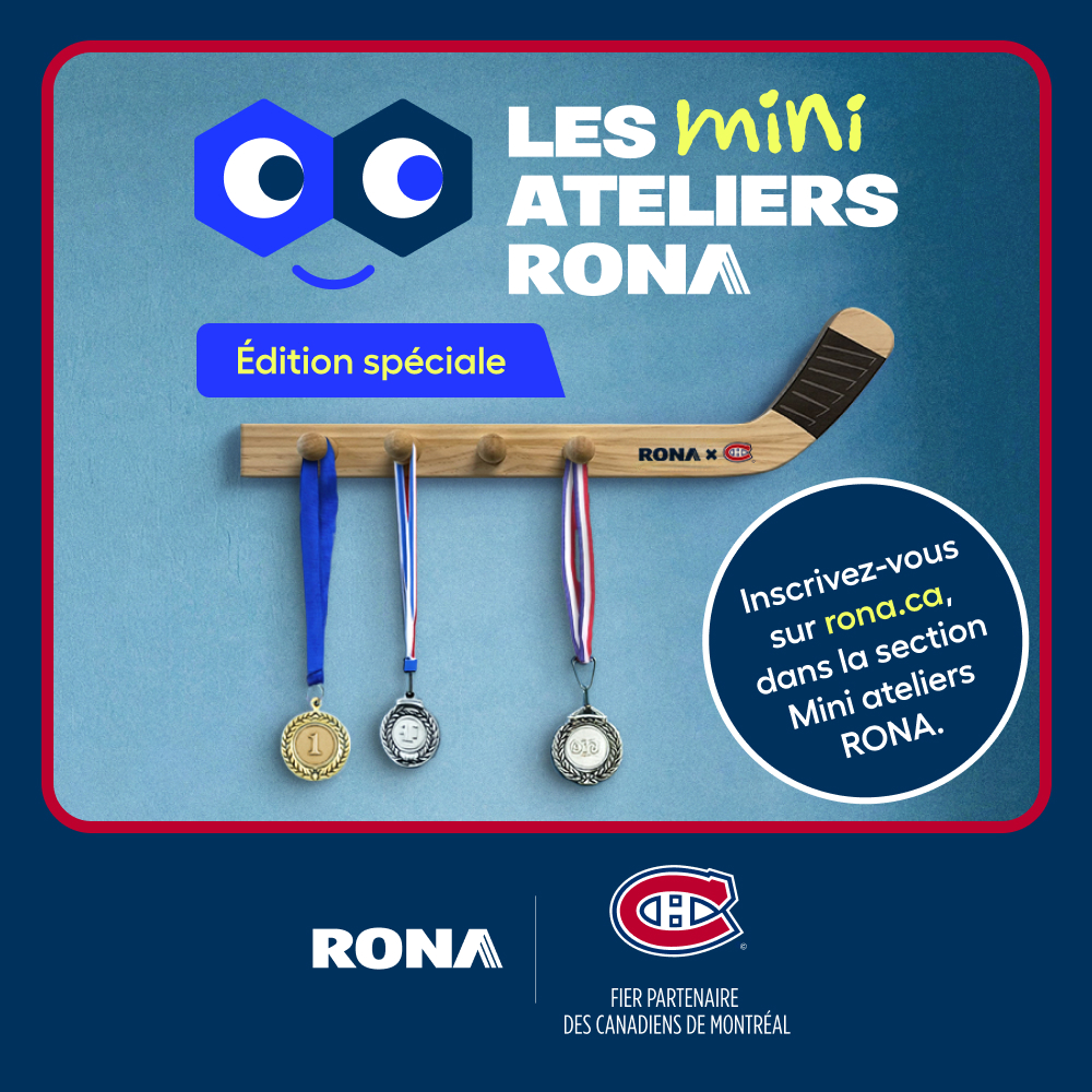 RONA+ - Mini atelier RONA (wow ! un deuxième atelier en février) Nous ...