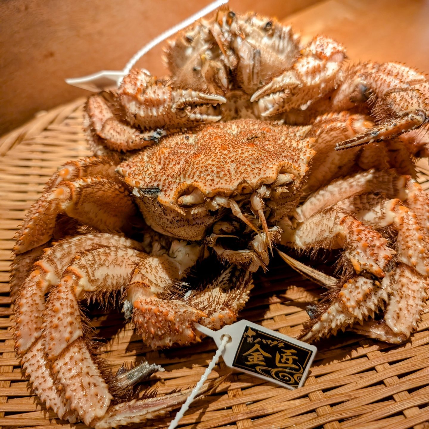 高級毛ガニ ＠金匠北海道 身、味噌たっぷり！甘味のある濃厚な毛ガニ