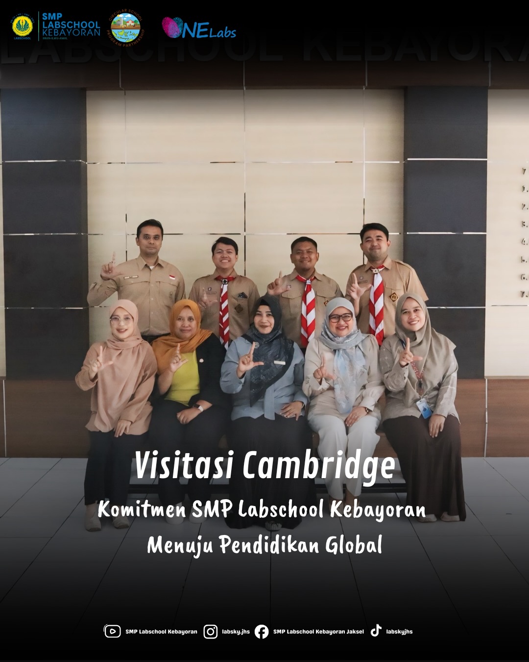 Visitasi Cambridge menjadi... - SMP Labschool Kebayoran | Facebook