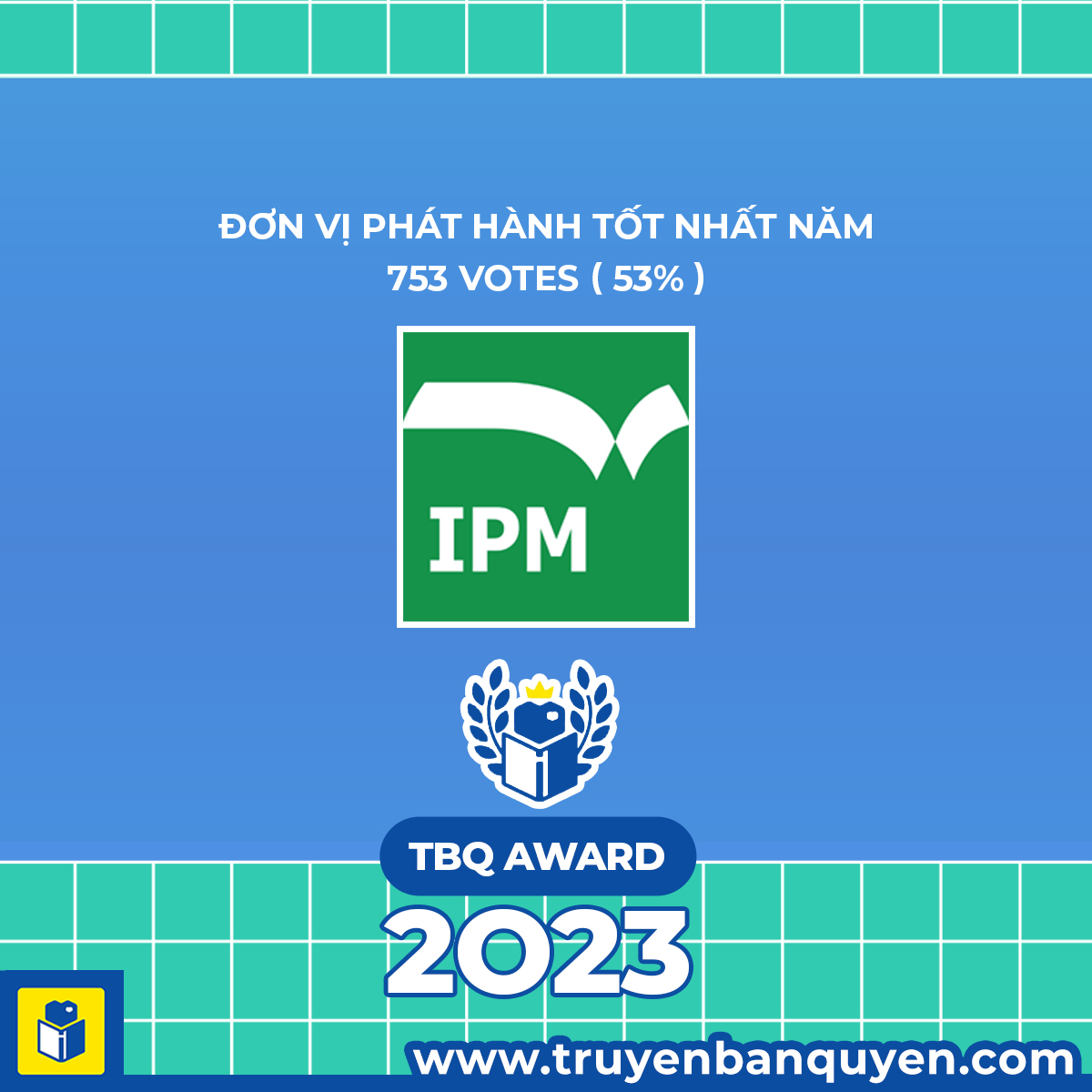 【TBQ AWARD... - Hội những người ủng hộ truyện bản quyền