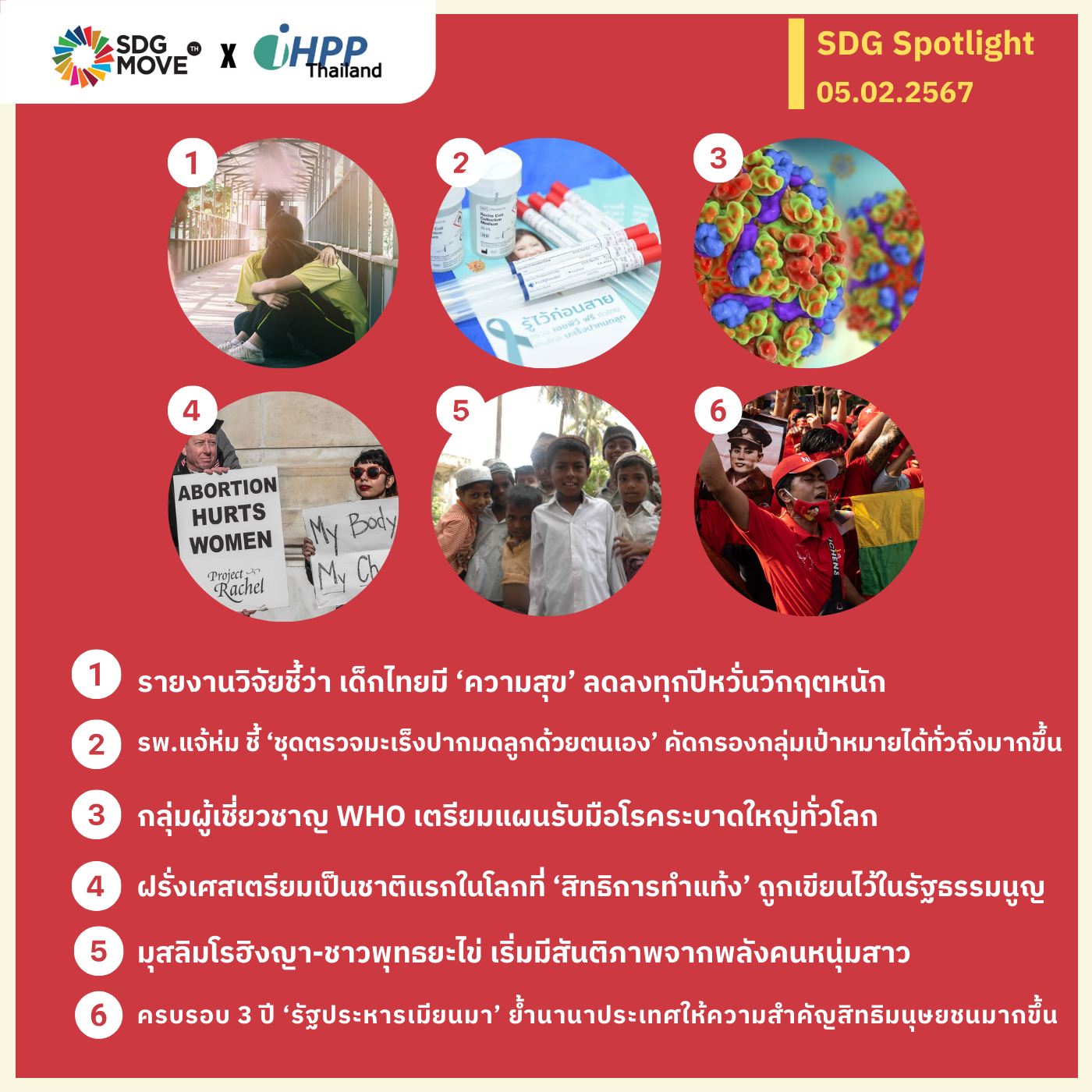 SDG Move TH - SDG Spotlight SDG Spotlight – 6 ข่าว... | Facebook