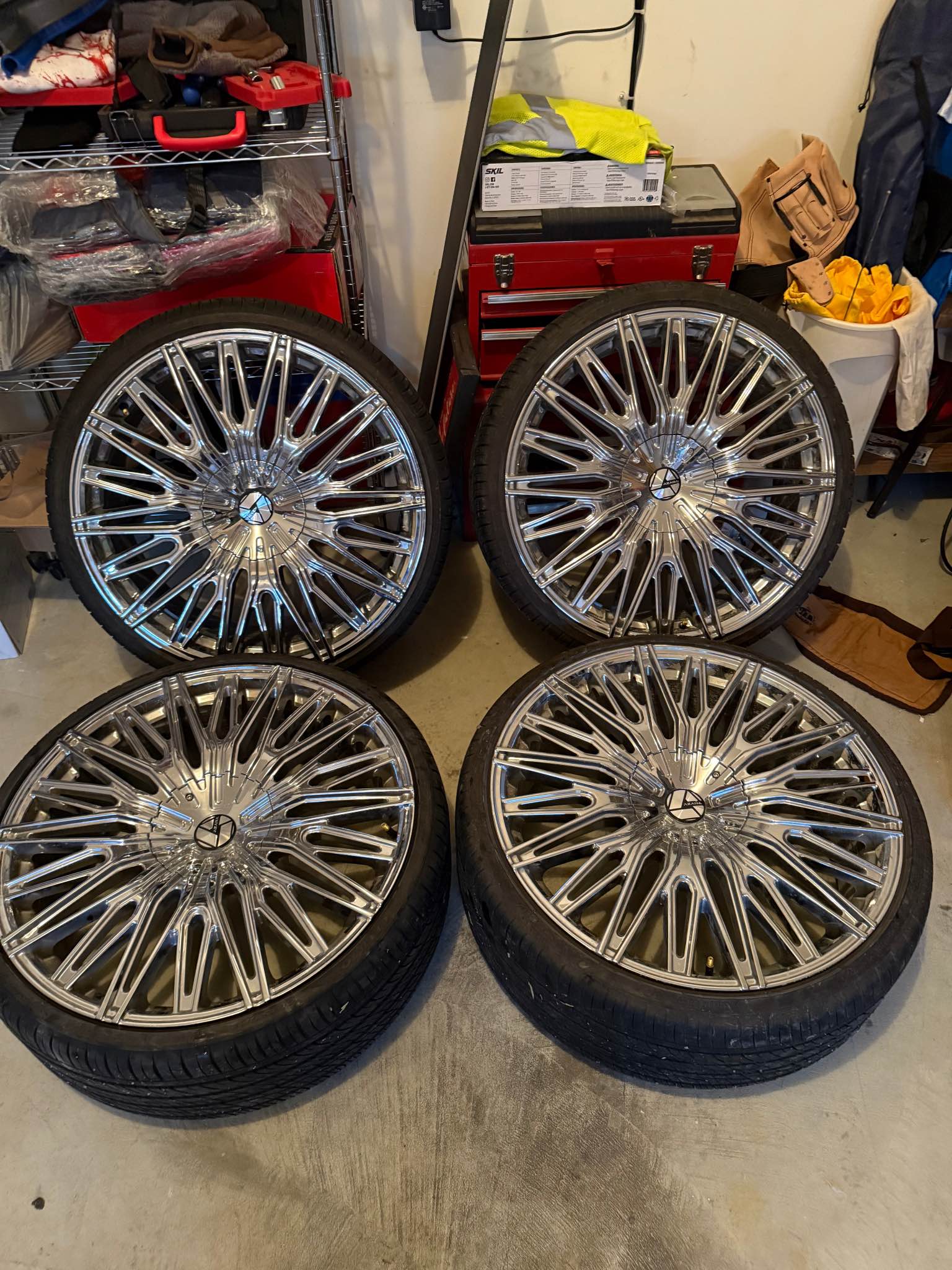 Azara 22 inch chrome rims - Car Wheels, Tires & Parts - Nanjemoy ...
