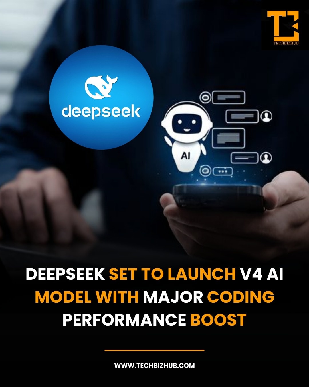 TechBiz - DeepSeek Set to Launch V4 AI Model With Major Coding ...