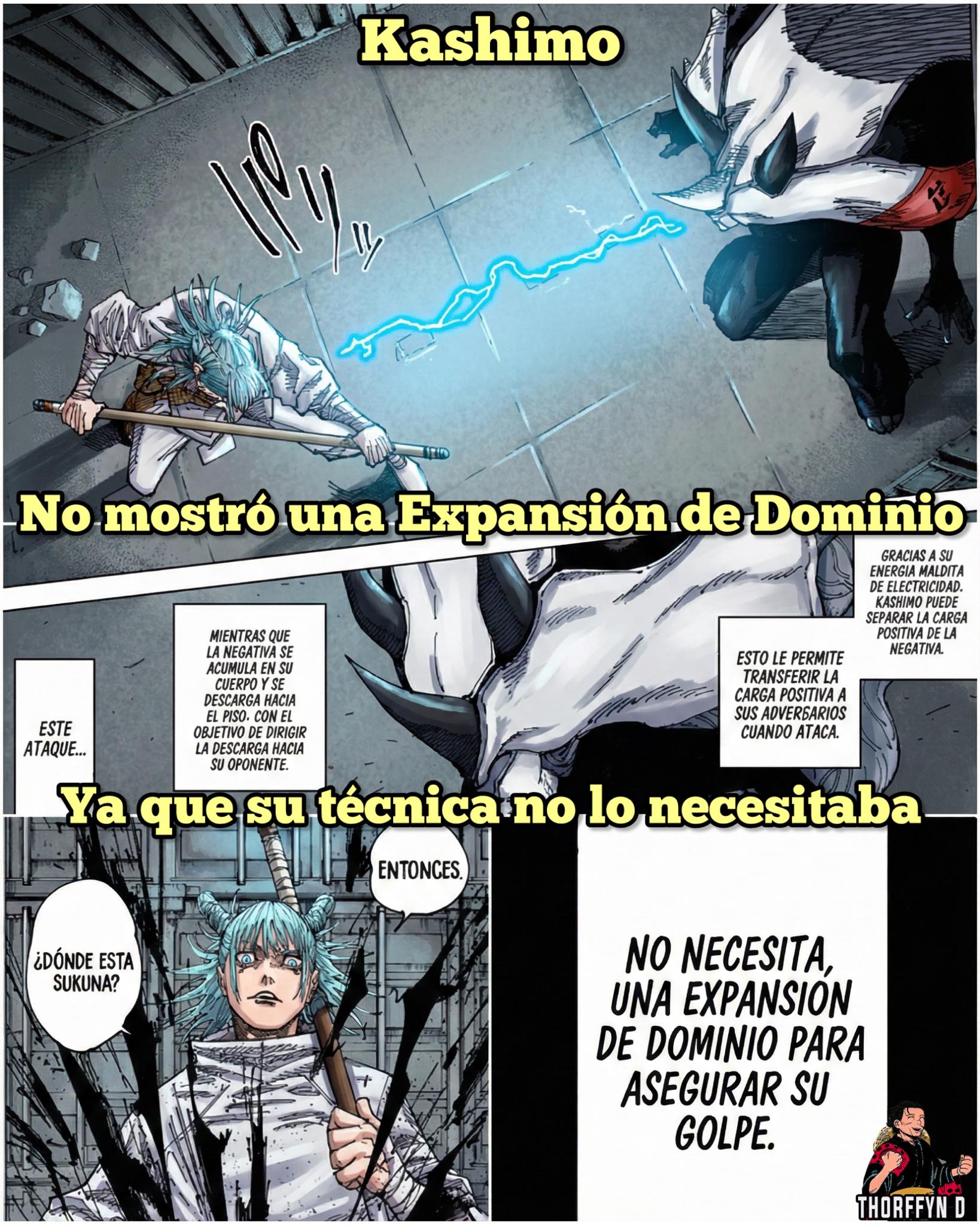 Momento - Kashimo no mostró una Expansión de Dominio ya que su técnica ...