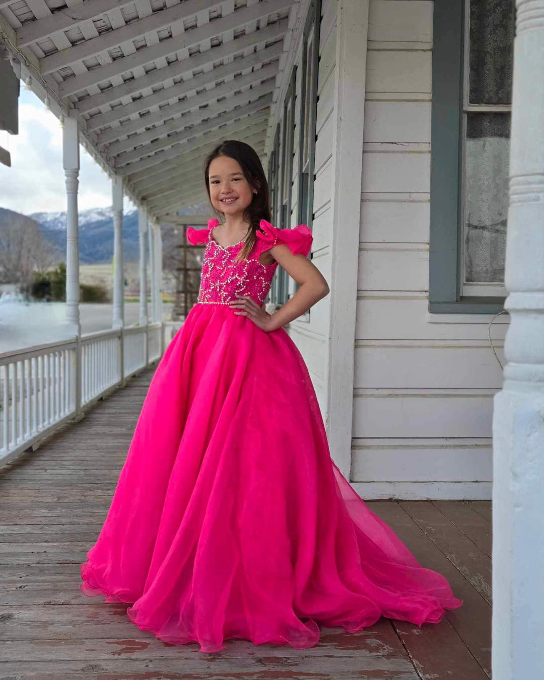 royal blue and hot pink bridesmaid dresses We still have few pieces left. size 12,14,$295 size 14,$295 Lighter pink size 6,corset back,$265 size 6,bust 25,waist 23,length 45 size 12:bust 30.5,waist 27,length 54 size 14,bust 33,waist 29,length 57 hot pink and blue