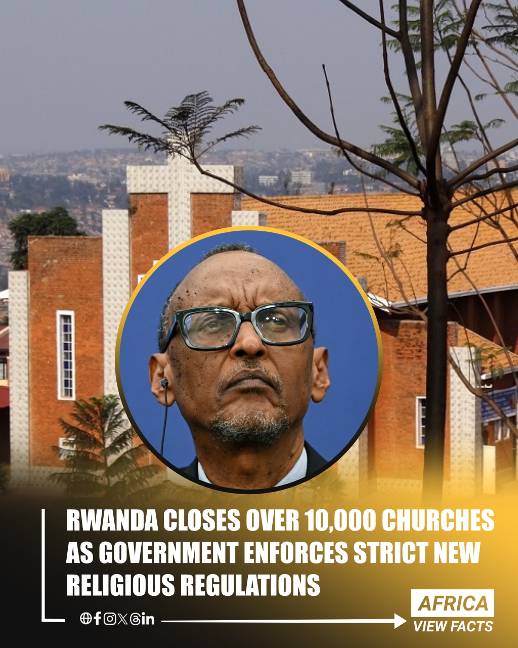 Africa - Rwanda 🇷🇼 has closed over 10,000 churches after enforcing ...