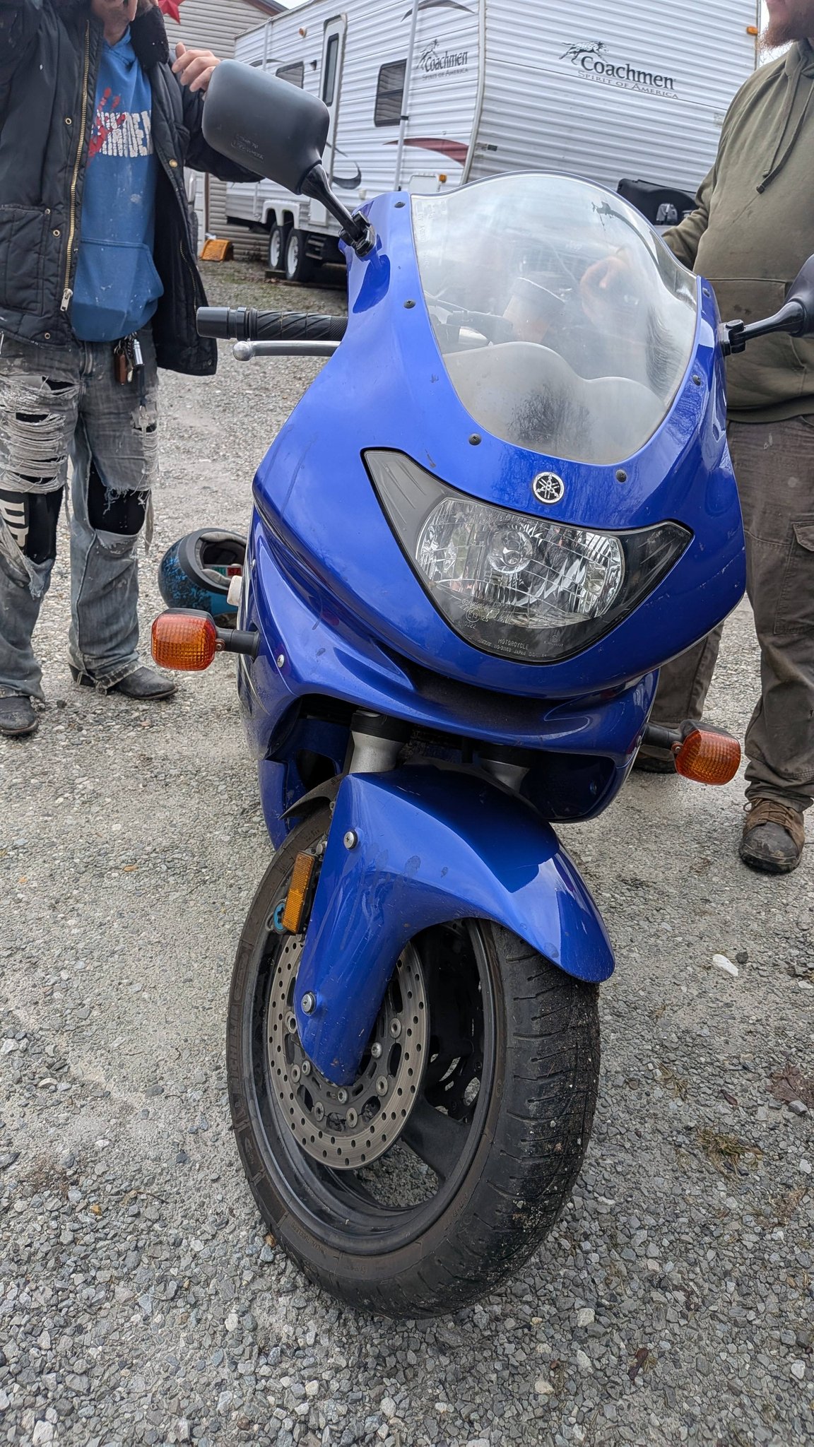 2007 Yamaha Yzf600r Thundercat bike restoration project