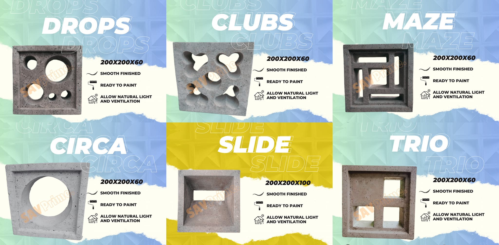 SAV Prime Deco Blocks | Baao