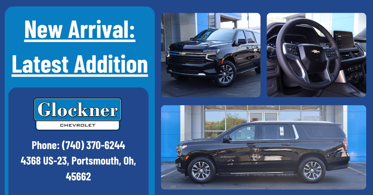 🚗 Recent Arrival! 🚗 Introducing the... - Glockner Chevrolet | Facebook