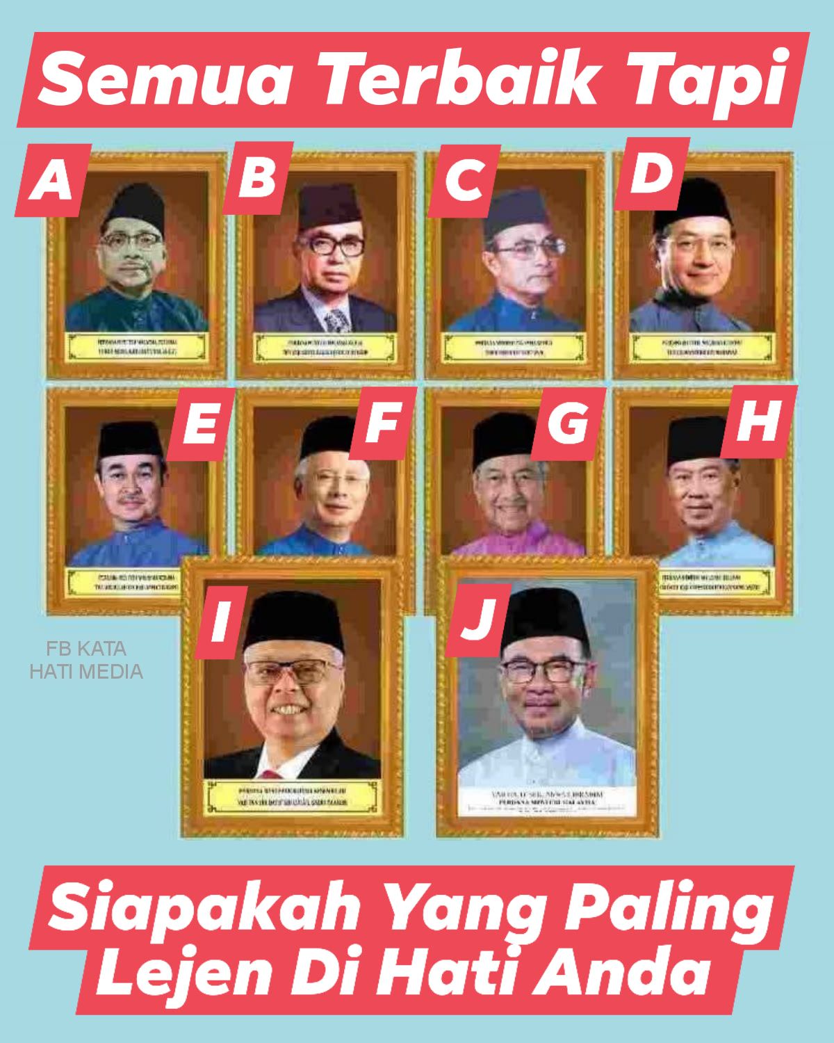 Kata - Pilihan Anda A - Tunku Abdul Rahman - Bapa Kemerdekaan Negara B ...