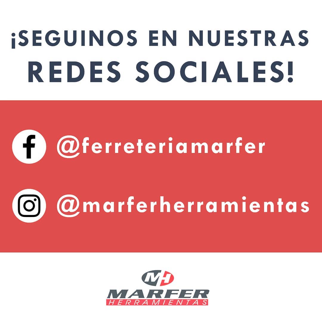 ⏩ Nuestras Redes Sociales ⏪ ⏩Nos... - Marfer Herramientas
