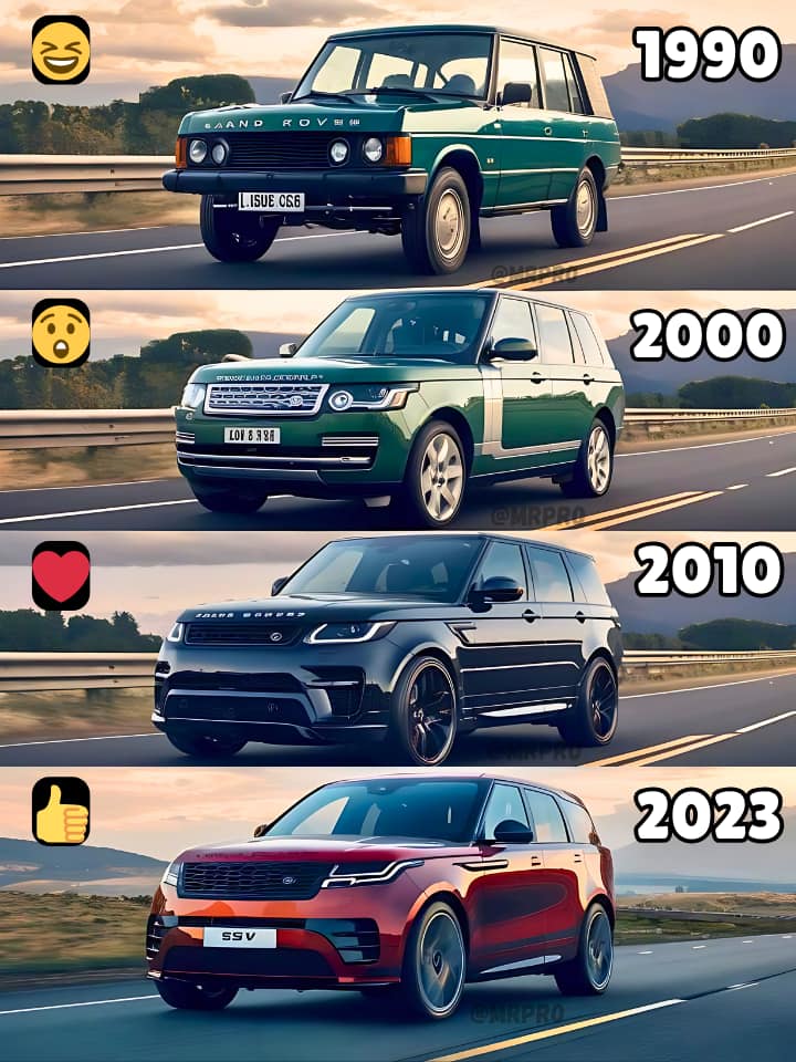 MR PRO - Evolution Of #rangerover #landrover ️‍🔥🥹 1. The...