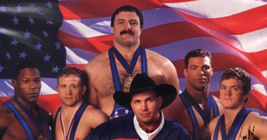 National Wrestling Hall of Fame 1996 Olympic team captain