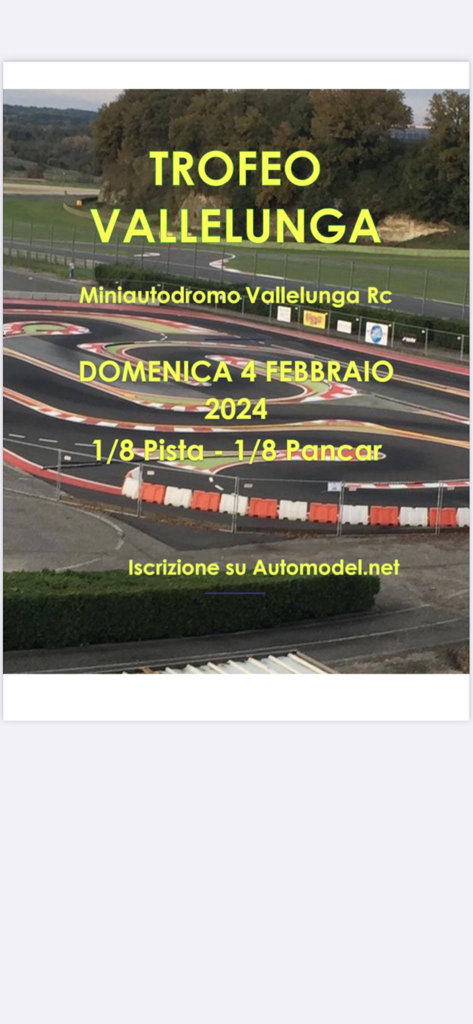 Miniautodromo Vallelunga RC | Campagnano di Roma