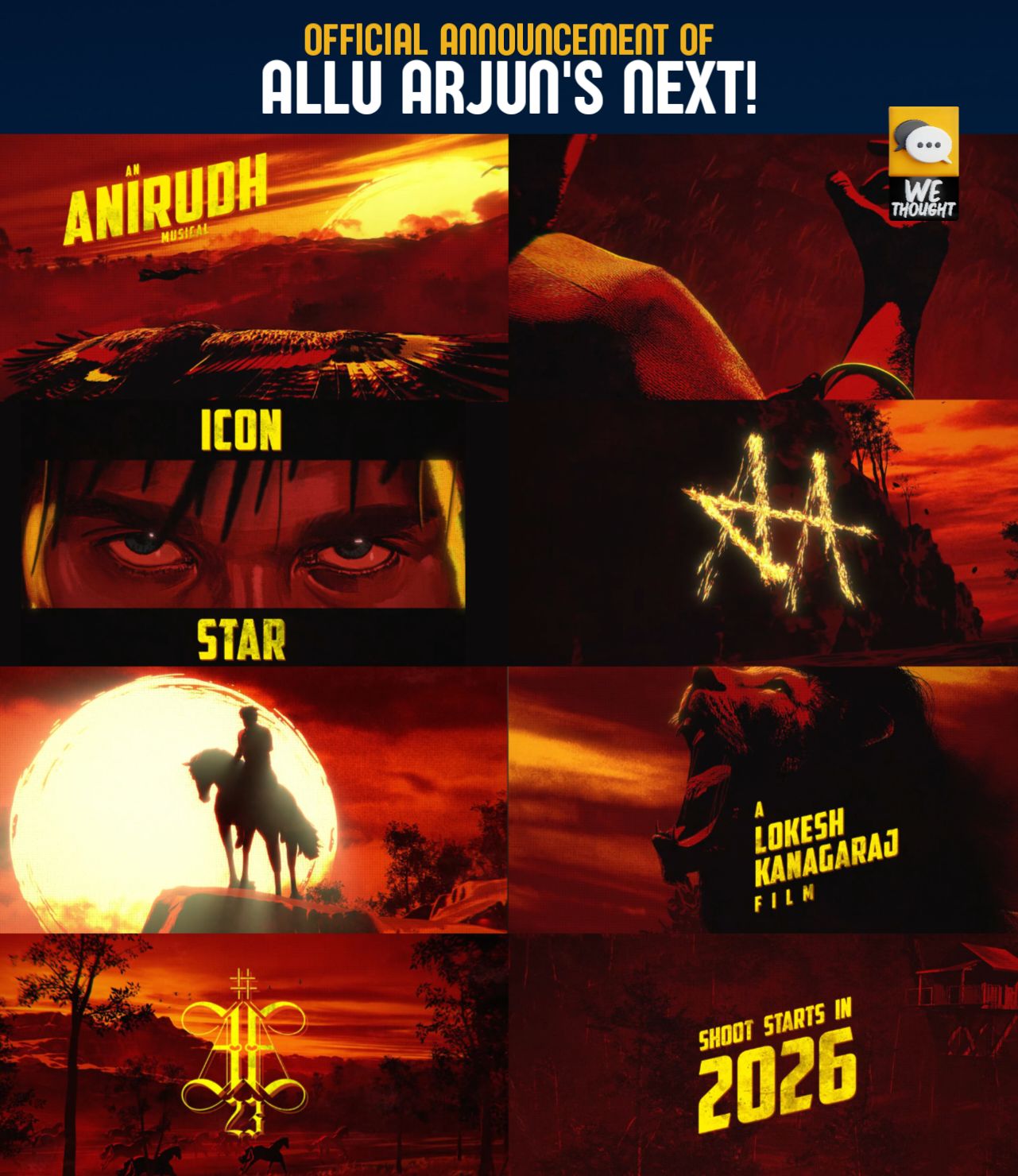 We Thought - And it's finally here, Allu Arjun - Lokesh... | Facebook