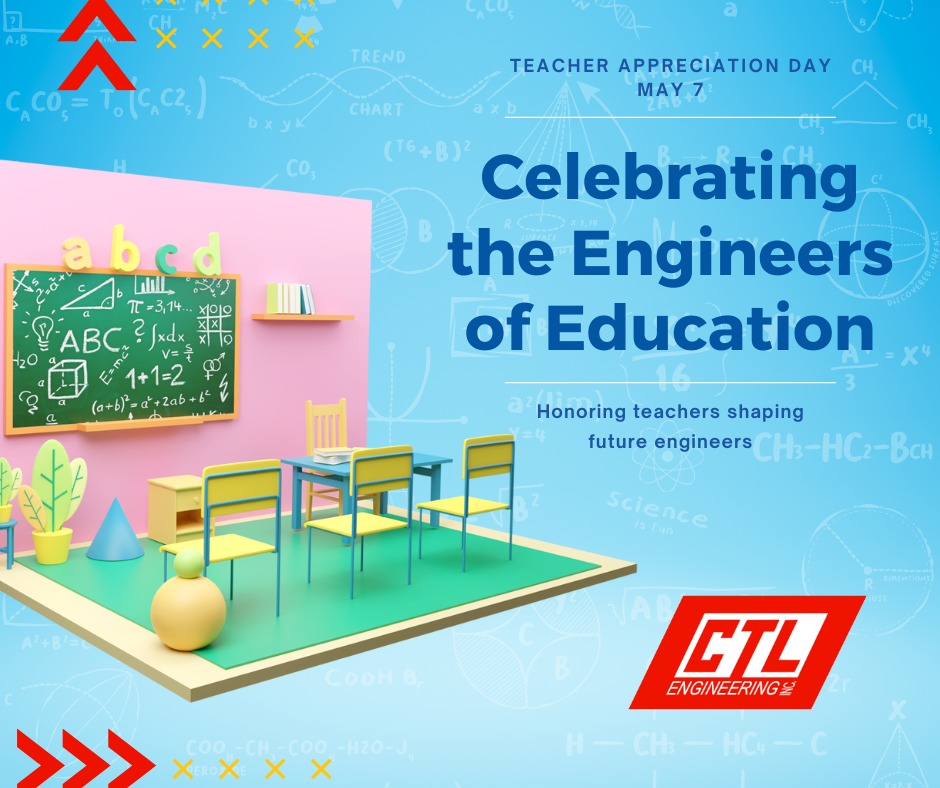 🍎📚 On National Teachers Day, we... - CTL Engineering, Inc