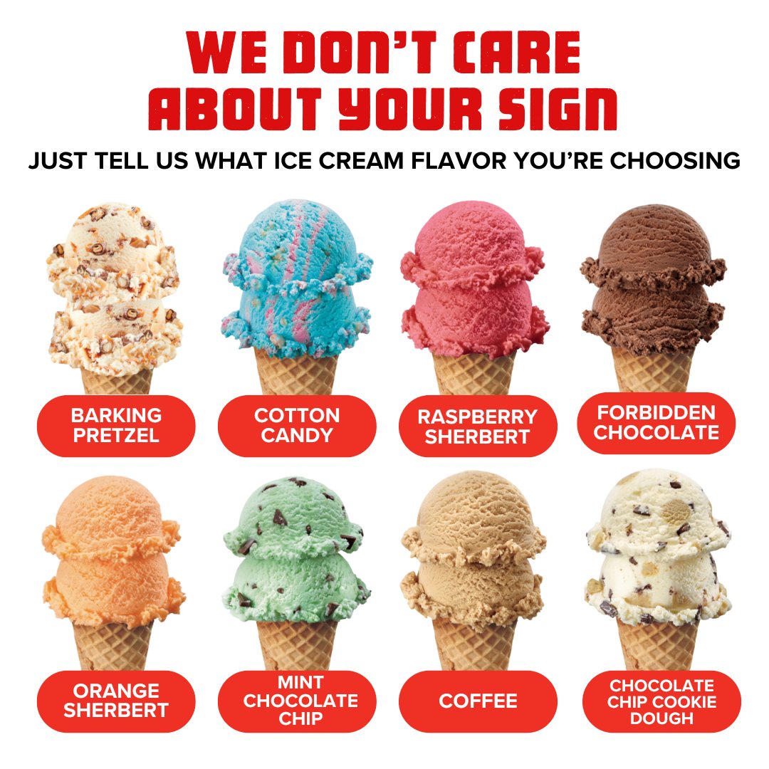 Forget your zodiac sign, what flavor of ice cream are you ordering