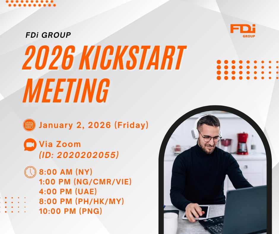 FDi - 🚀 Let's Welcome 2026 with a Strong Start! 🚀 Join FDi Group’s 2026 ...