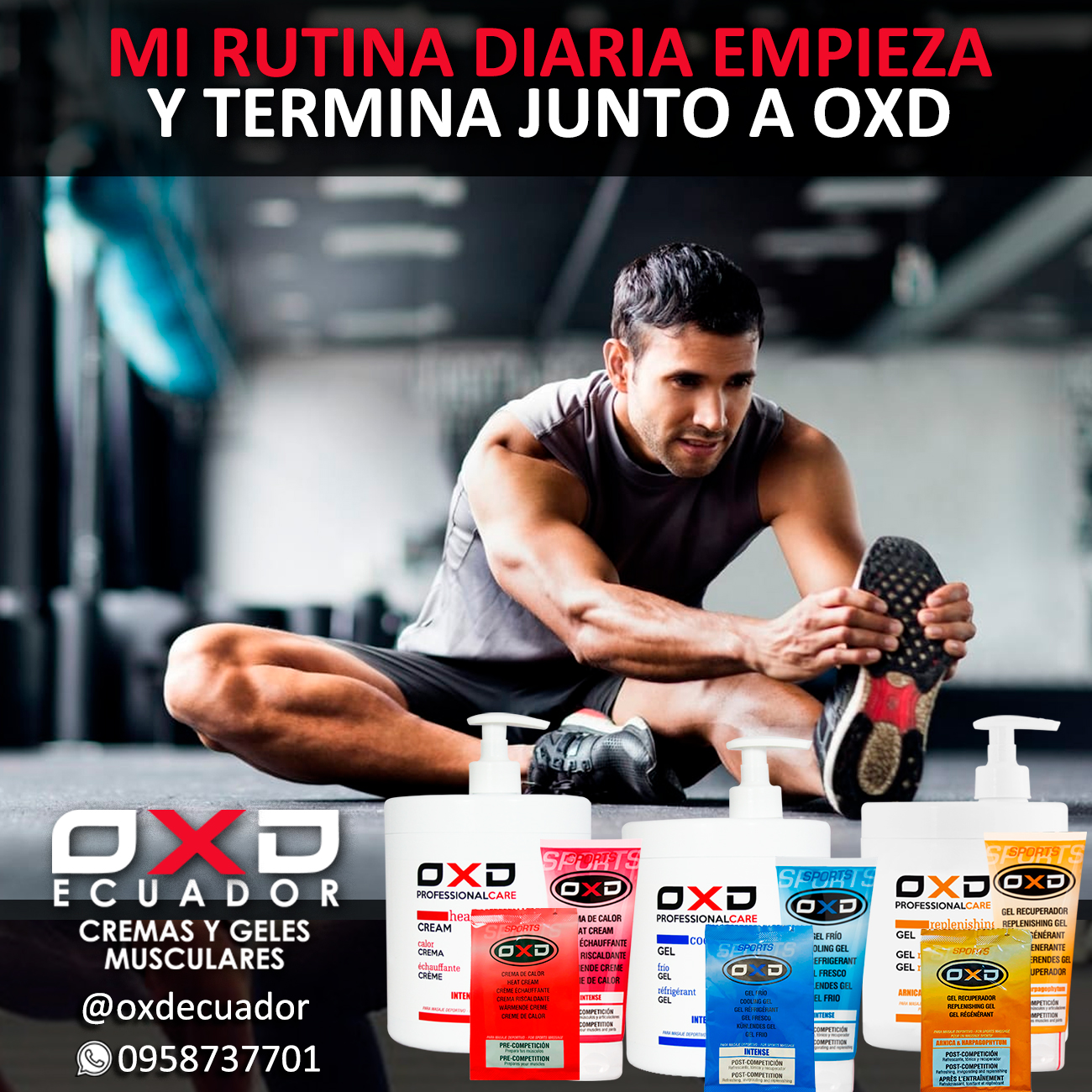 OXD Ecuador - EN TU ENTRENAMIENTO FÍSICO, TRABAJO O TAREAS... | Facebook