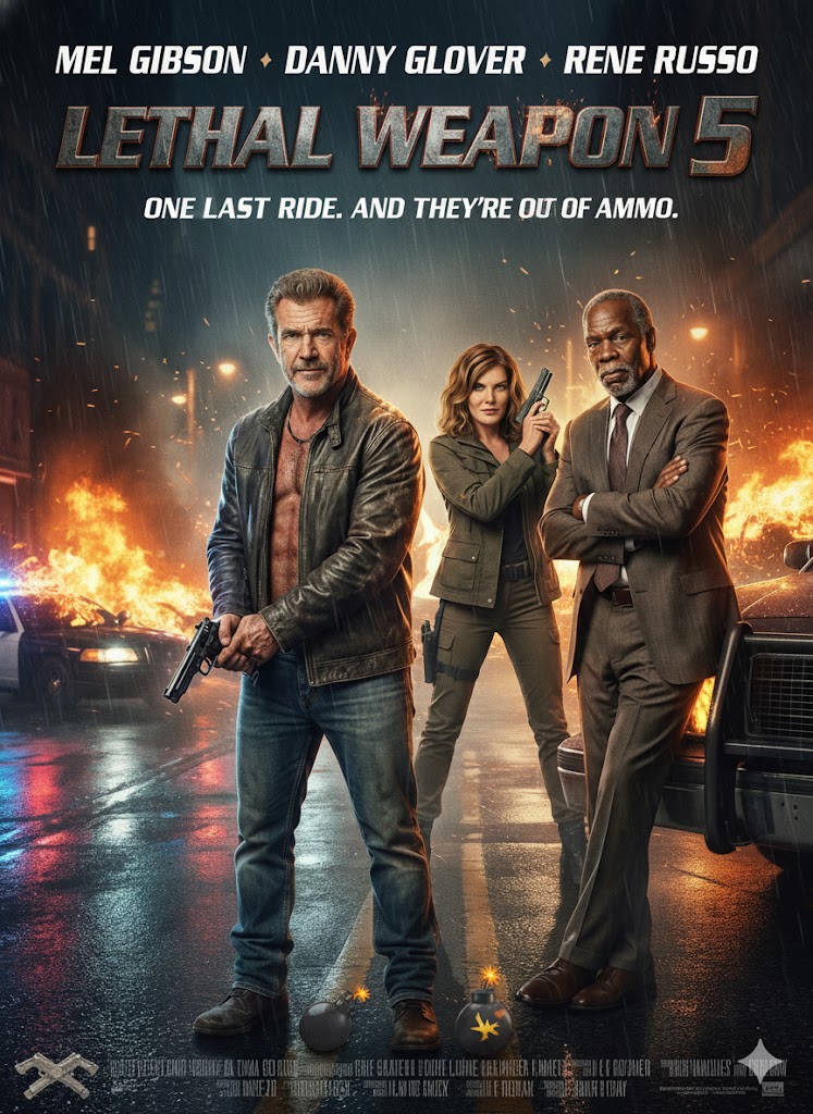 American - 🎬 Lethal Weapon 5 🎥 Starring: Mel Gibson, Danny Glover, and ...