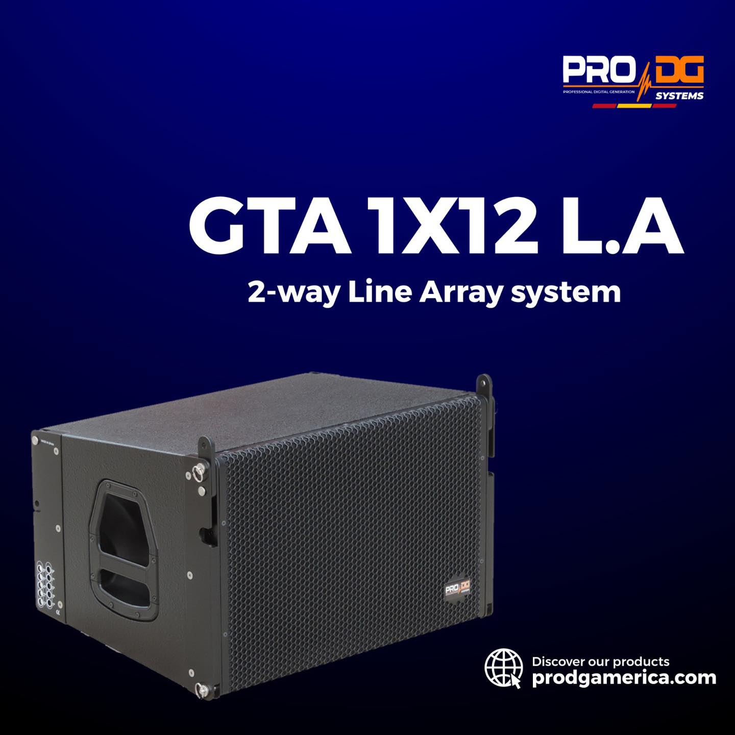 PRO - 🔥 PRODG | GTA 1X12 L.A 🔥 🎚️ 2-Way Line Array System Built to ...