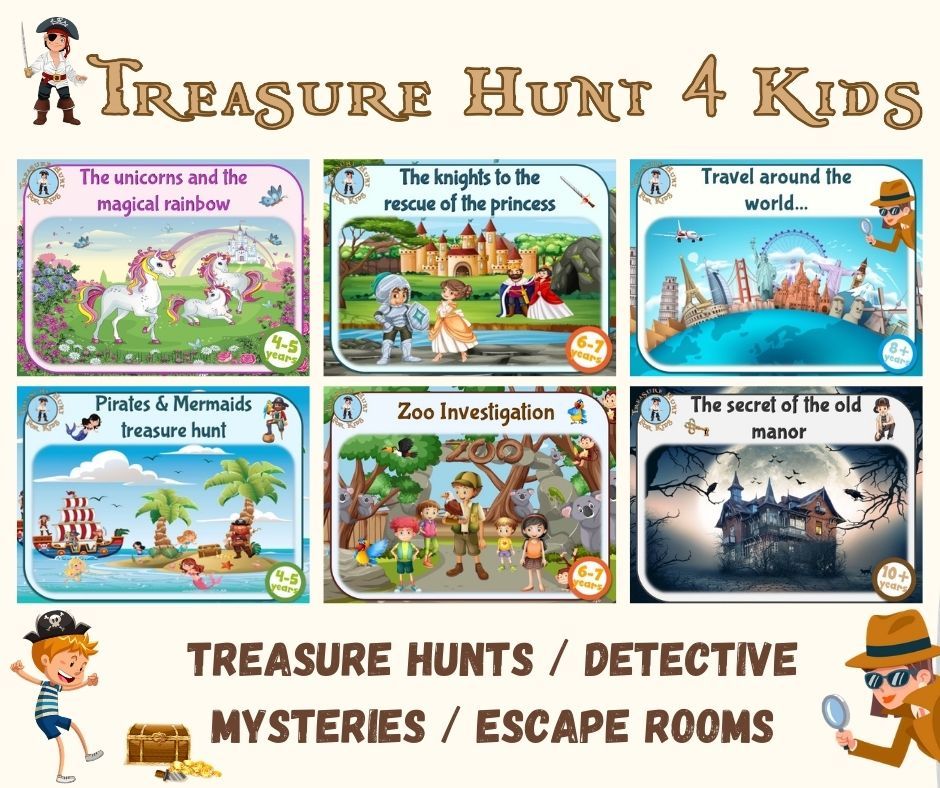 🎉 Get ready for the ultimate... - Treasure hunt 4 Kids