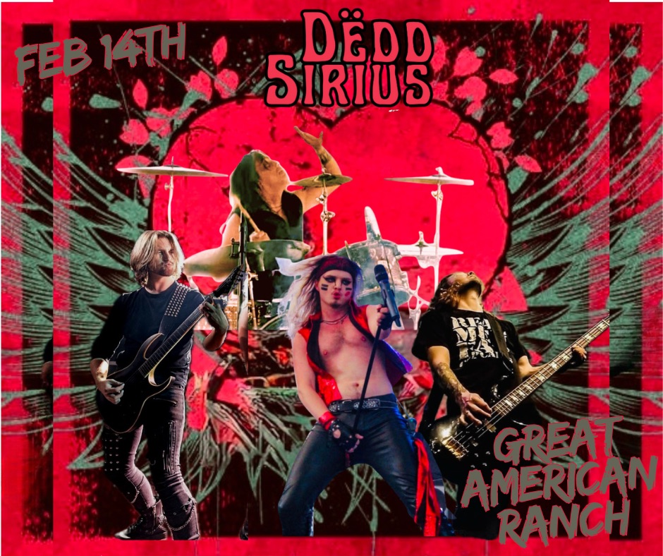 Dedd - 🚨🎤ROCK REWIND FEST LINEUP 🎸🚨 Dedd Sirius is ready to rock the ...