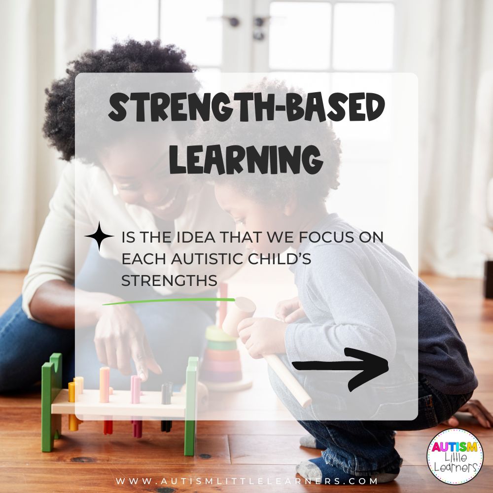 Strength-based learning looks at... - Autism Little Learners | Facebook