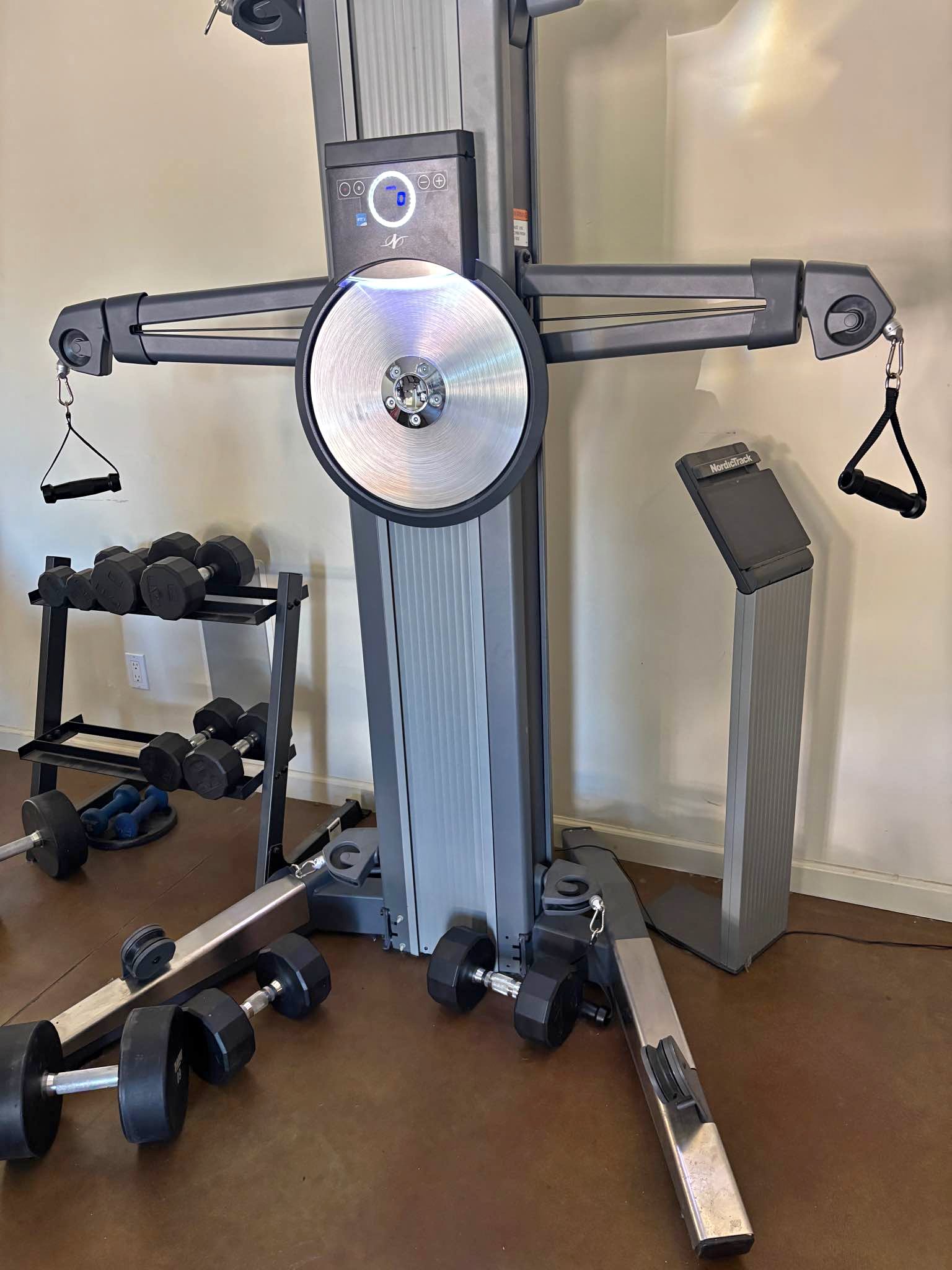 NordicTrack iFit Home Gym Cable Machine - Weight Lifting Machines ...