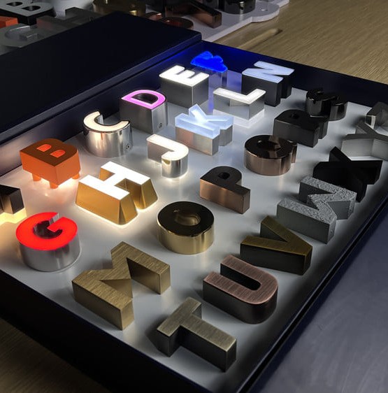 Programmable RGB led backlit channel letter sign #ledsign #backlitsign ...