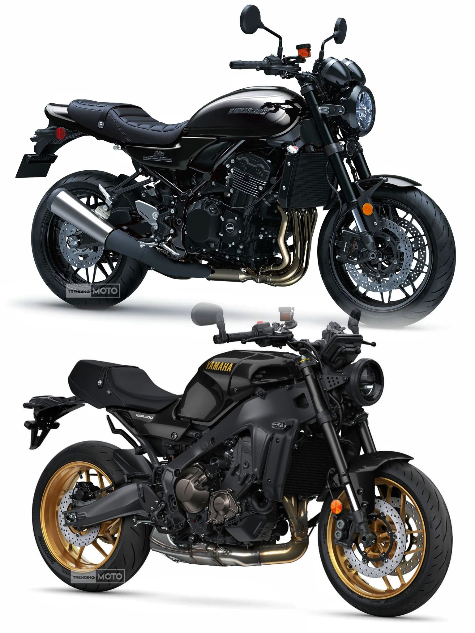 Kawasaki Z900RS vs Yamaha XSR900 vs Honda CB1100EX ?️✨ Retro 