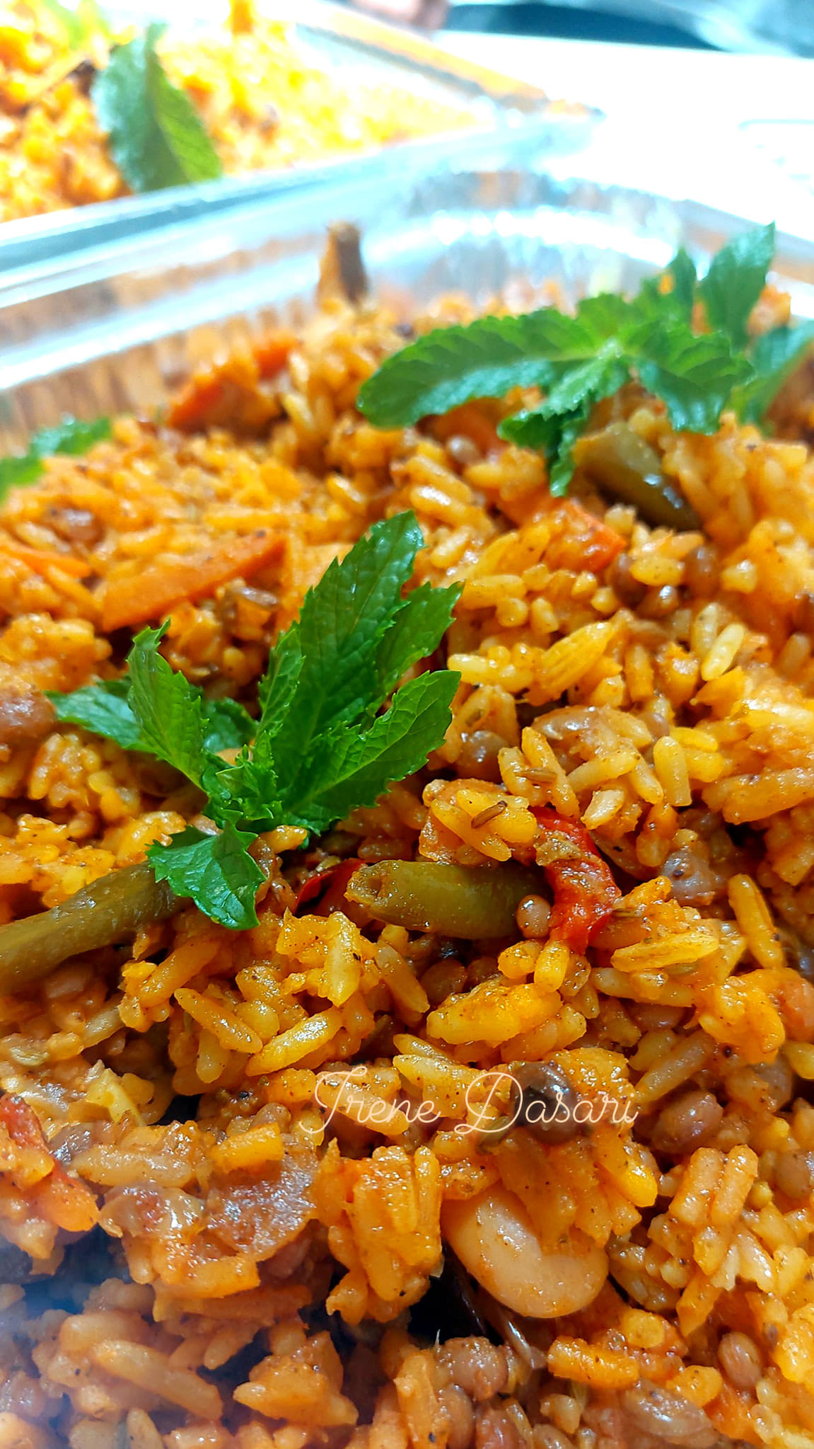 Irene - Rich Vegetable Breyani By Irene Dasari Par cook 2½ cups rice ...