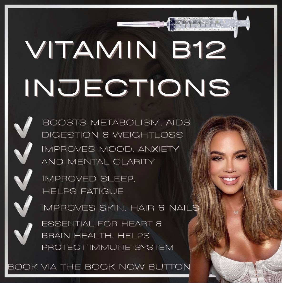 vitamin b12 injections and anxiety Don't forget about your all the wonders it can do for you. B12 often comes in and out like a trend dependant on the time of year and the weight gain after taking Gift Idea Size:200 mg