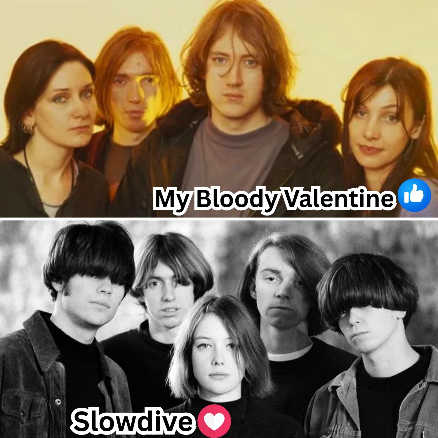 👍 My Bloody Valentine / ❤️ Slowdive My Bloody Valentine: MBV