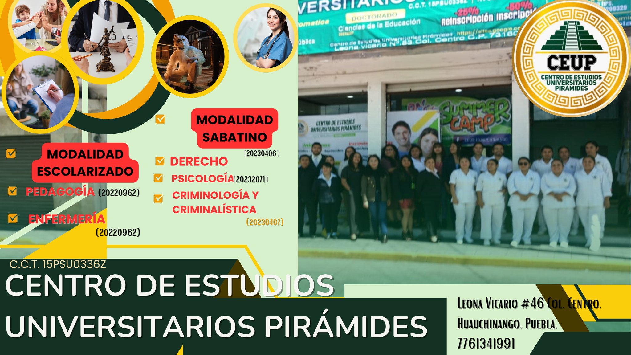 Centro de Estudios Universitarios Pirámides | Huauchinango