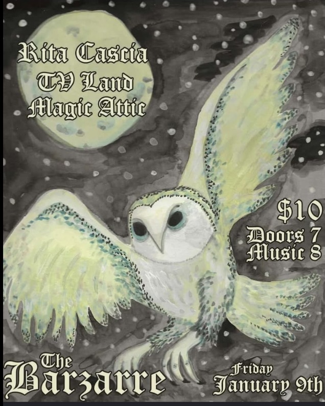 Magic Attic / Rita Cascia/ TV Land ! Live at Barzarre