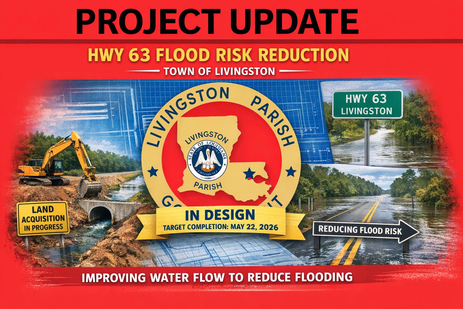 Randy - Hwy 63 Flood Risk Reduction (Town of Livingston) Here’s where ...