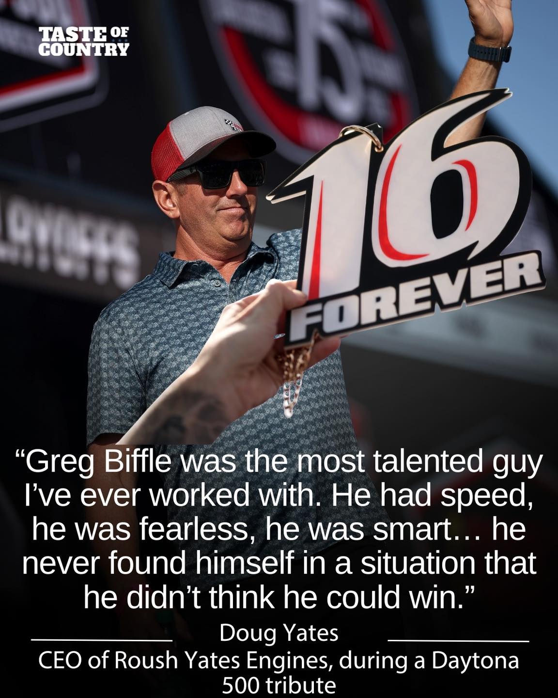 The tributes to Greg Biffle were... - Taste of Country | Facebook