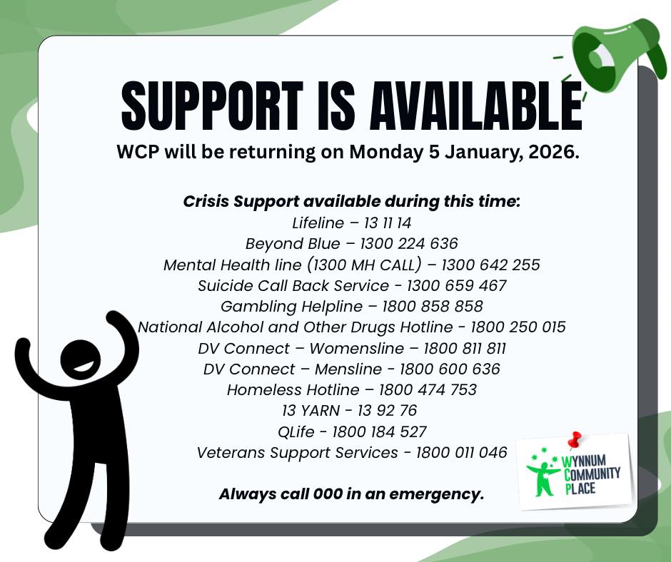 🎄 Final days to apply – Christmas... - Wynnum Community Place | Facebook