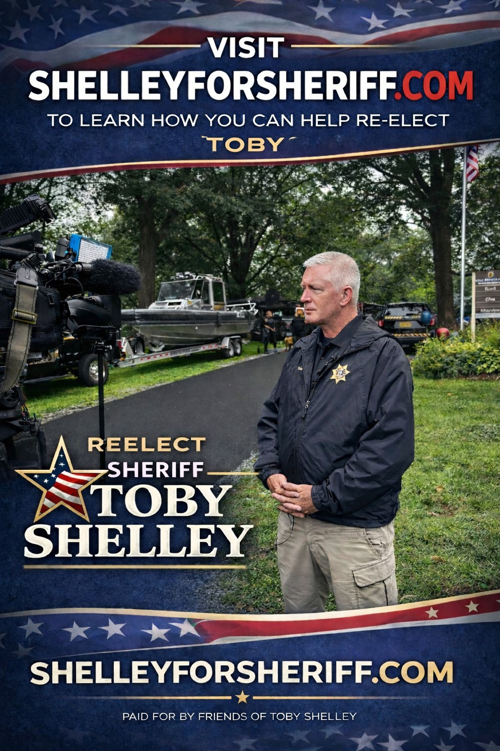 Toby Shelley, Sheriff