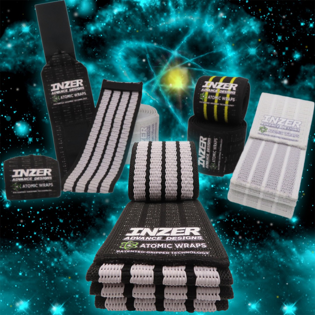 Inzer - Atomic Wrist and Knee Wraps™ are the super pro level version of ...