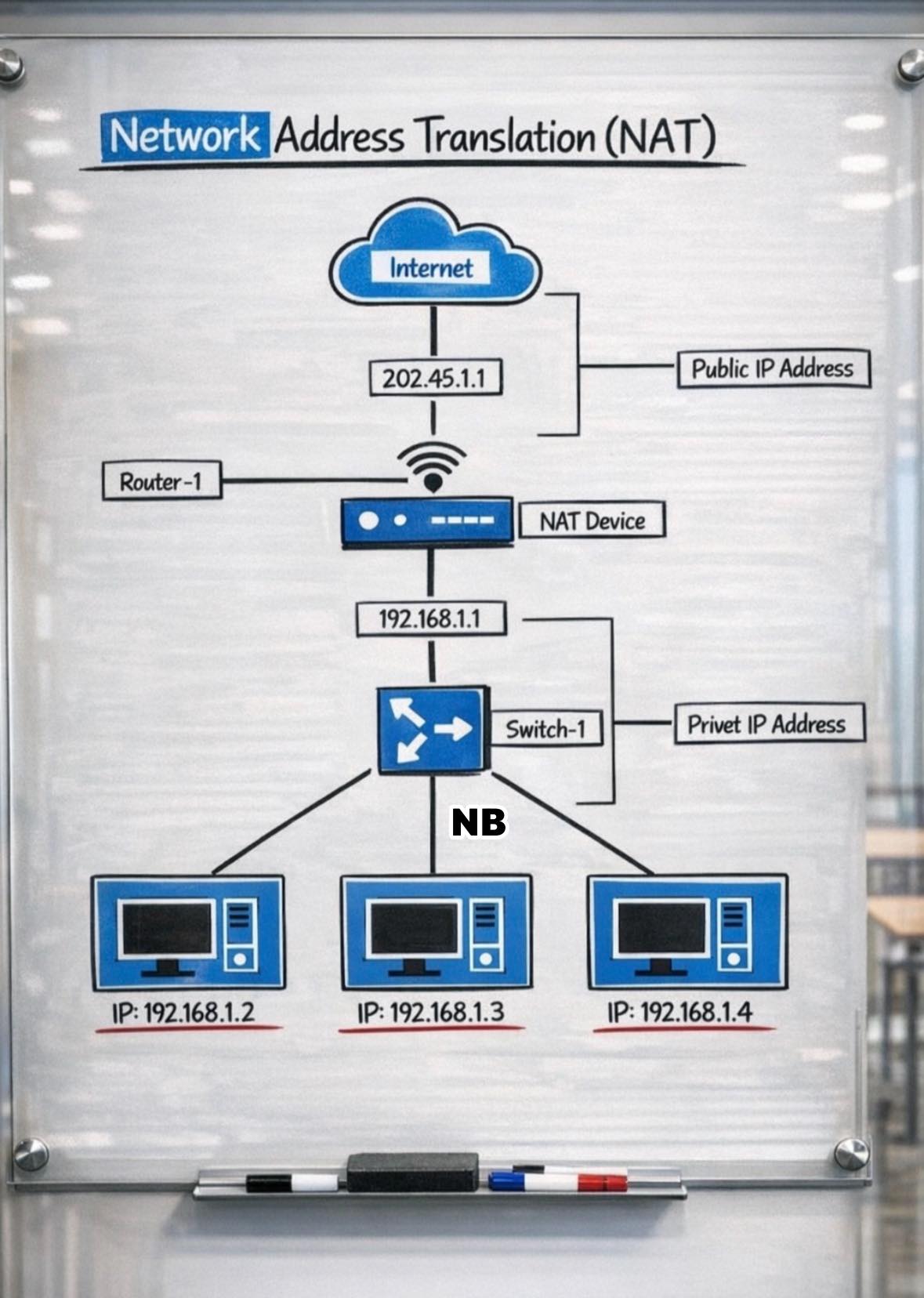 🚀 NAT Made Simple – One Diagram That... - Networks Baseline | Facebook