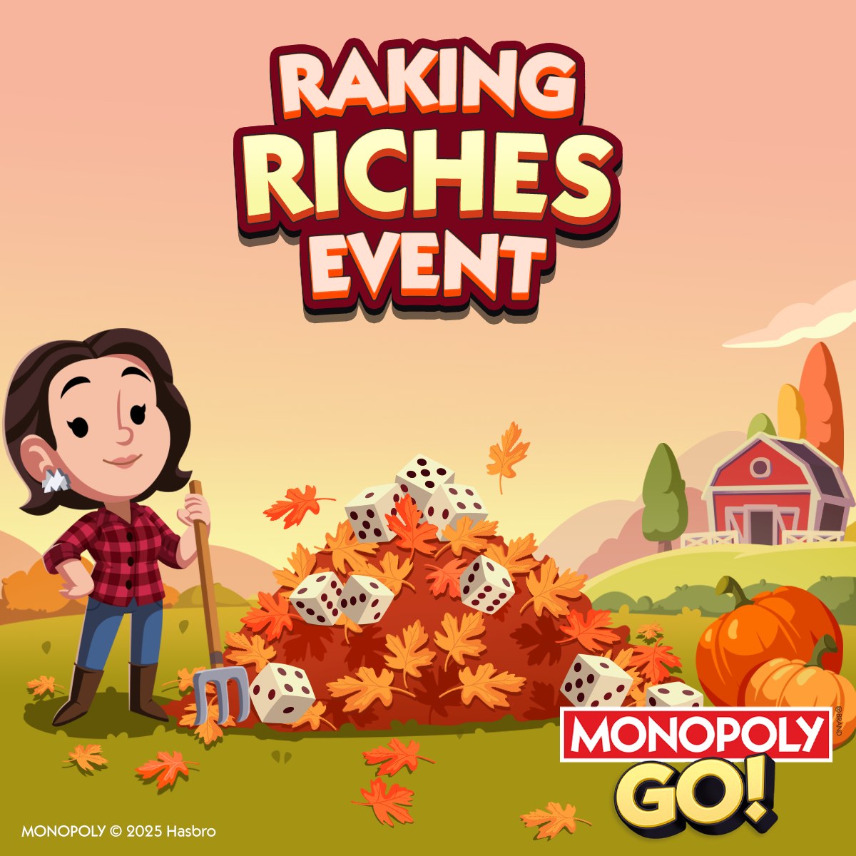 Monopoly GO - 🍂 Leaves are falling, and the excitement is... | Facebook
