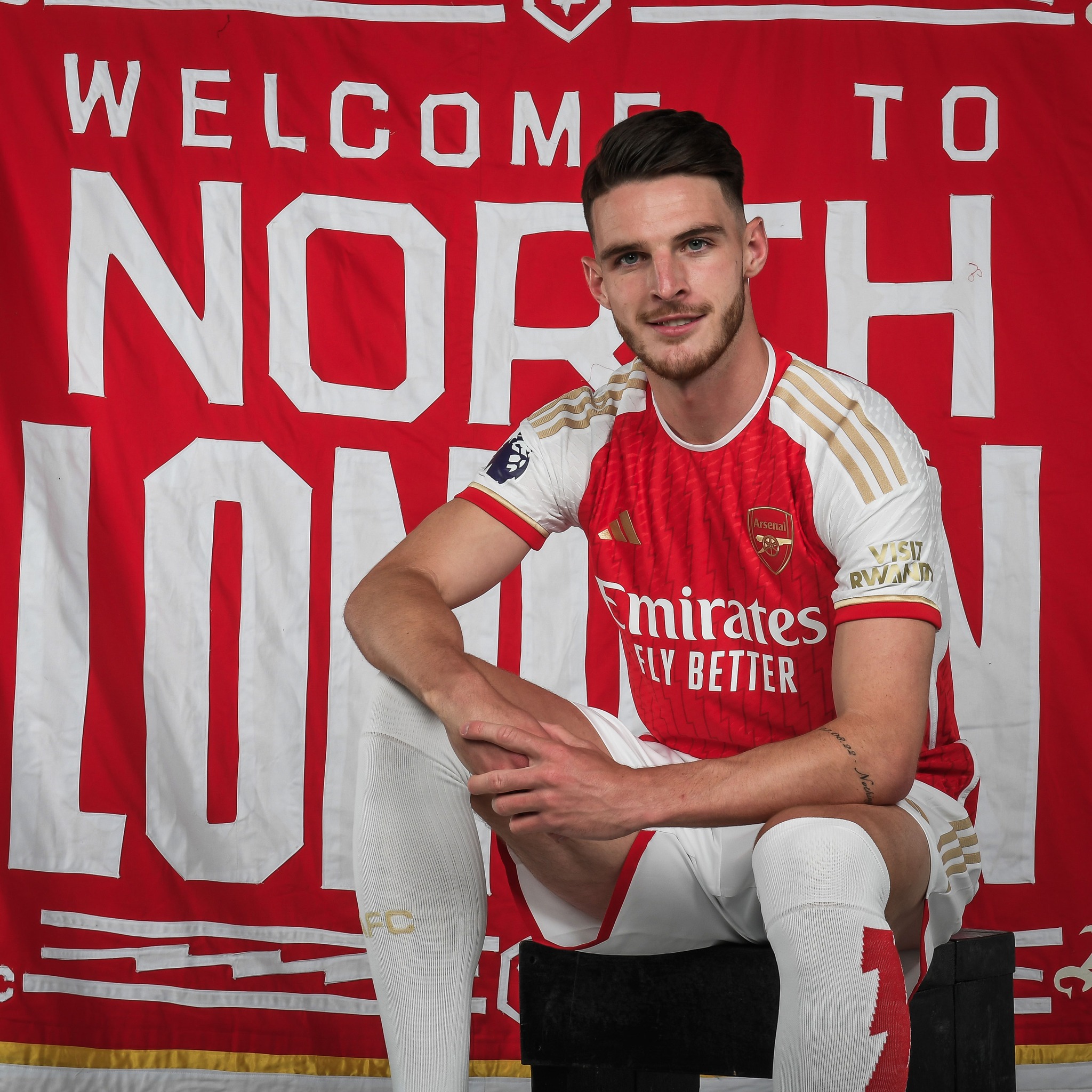 Declan Rice is Arsenal's new No. 41 ✨