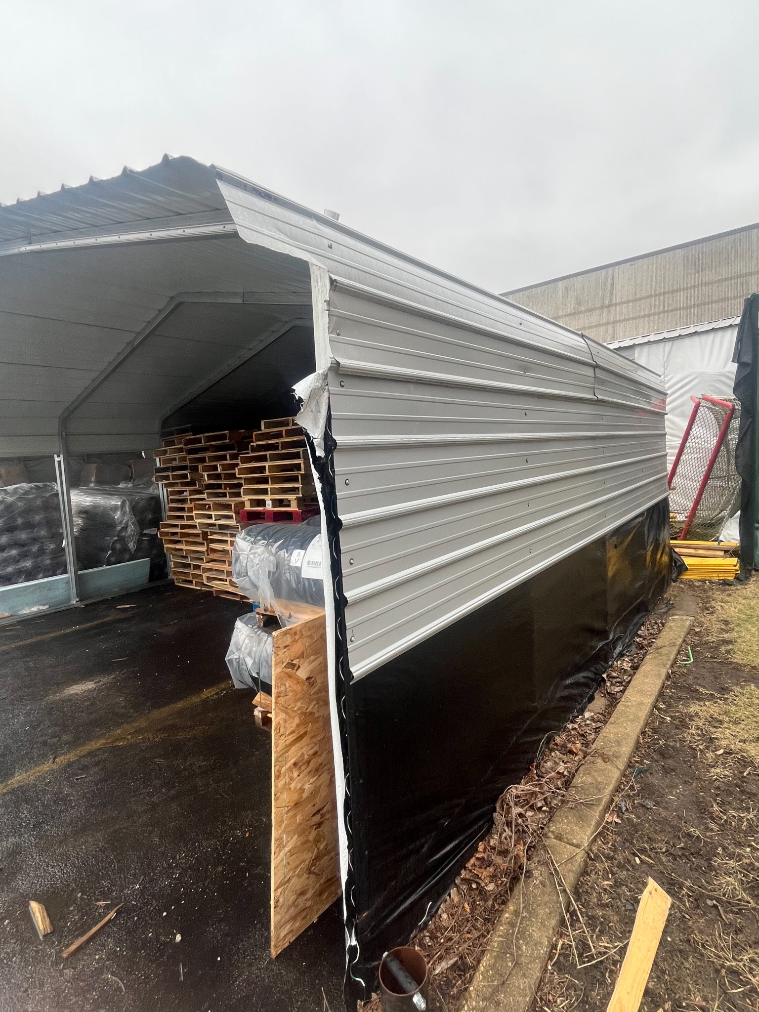 Outdoor Versatube Structure 20ft Wide by 20ft Deep by 11ft Tall ...