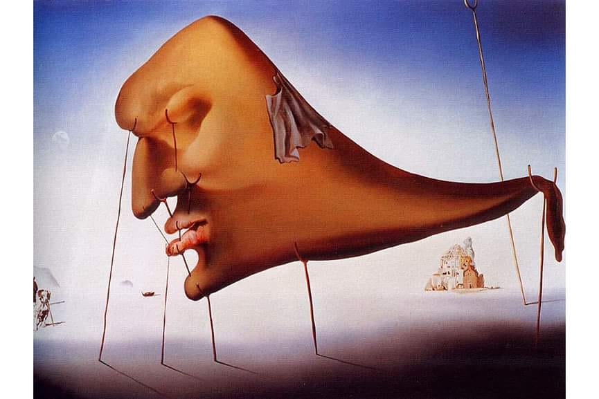 Salvador Dalí. Le Sommeil (Sleep). 1937.