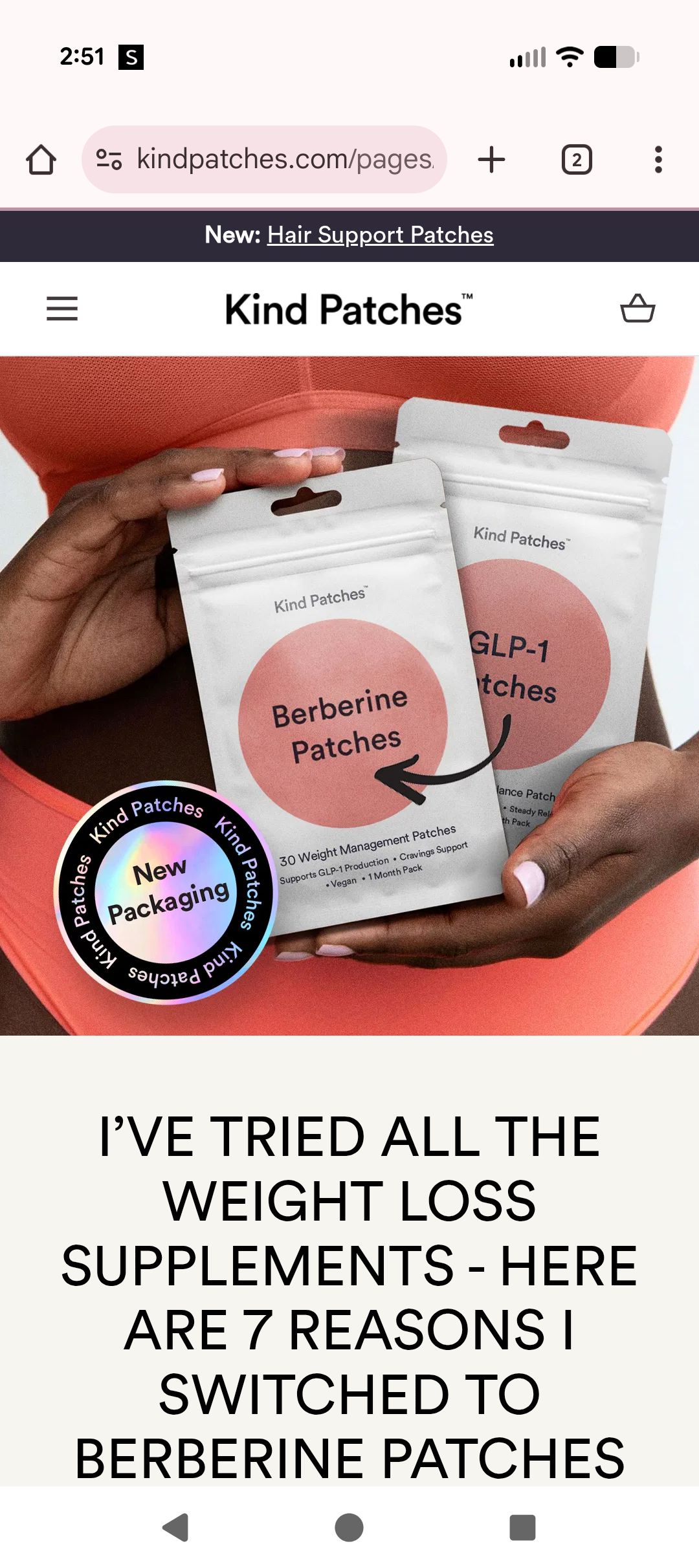 Has anybody used Kind Patches. They are using for weight loss and other things