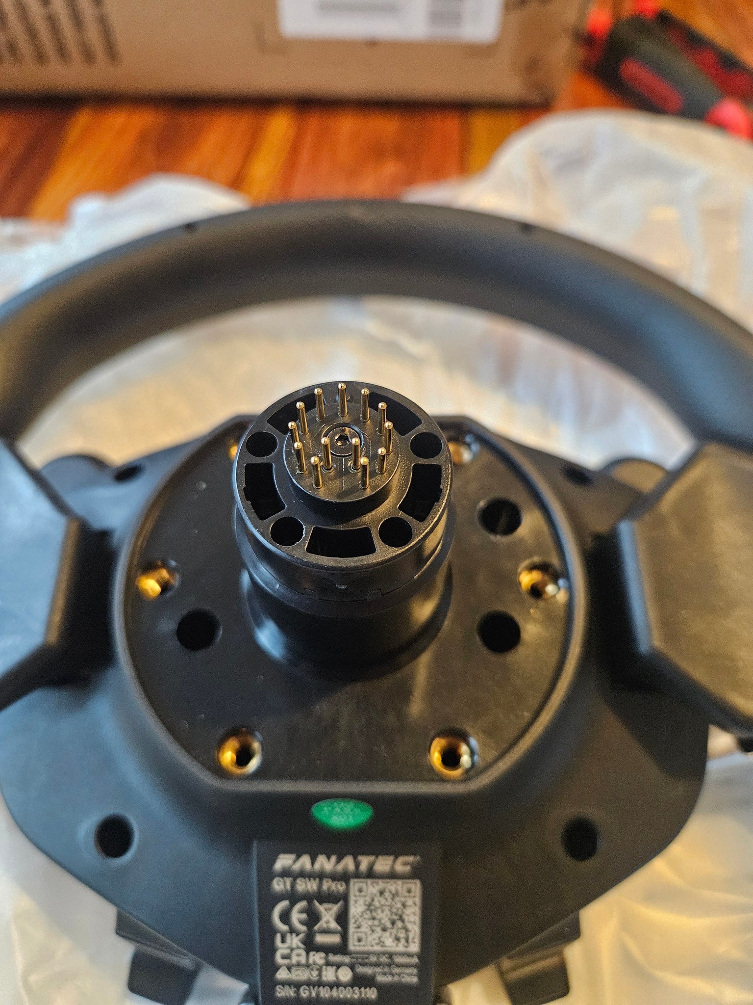 What to do with QR2 on Gran Turismo DD Pro?