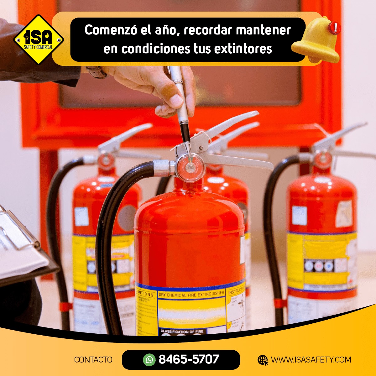 El #extintor es una de las mejores... - ISA Safety Comercial | Facebook