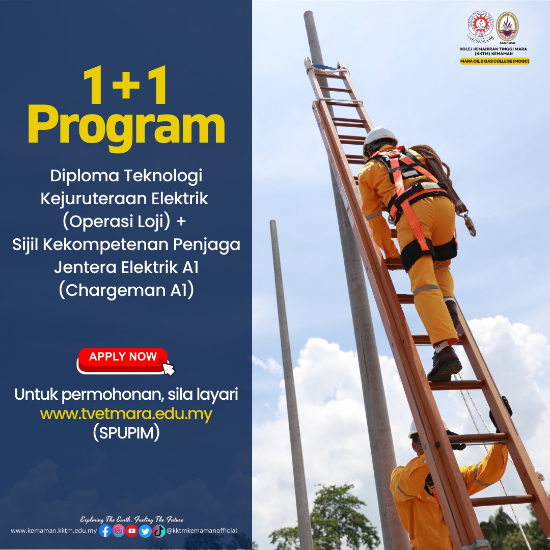 TVET - Tahukah anda, KKTM Kemaman ada menawarkan program Diploma ...